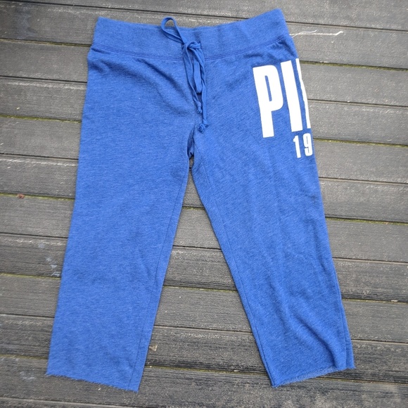 PINK Victoria's Secret Pants - 🎉HP🎉VS PINK Cropped Cutoff Sweats